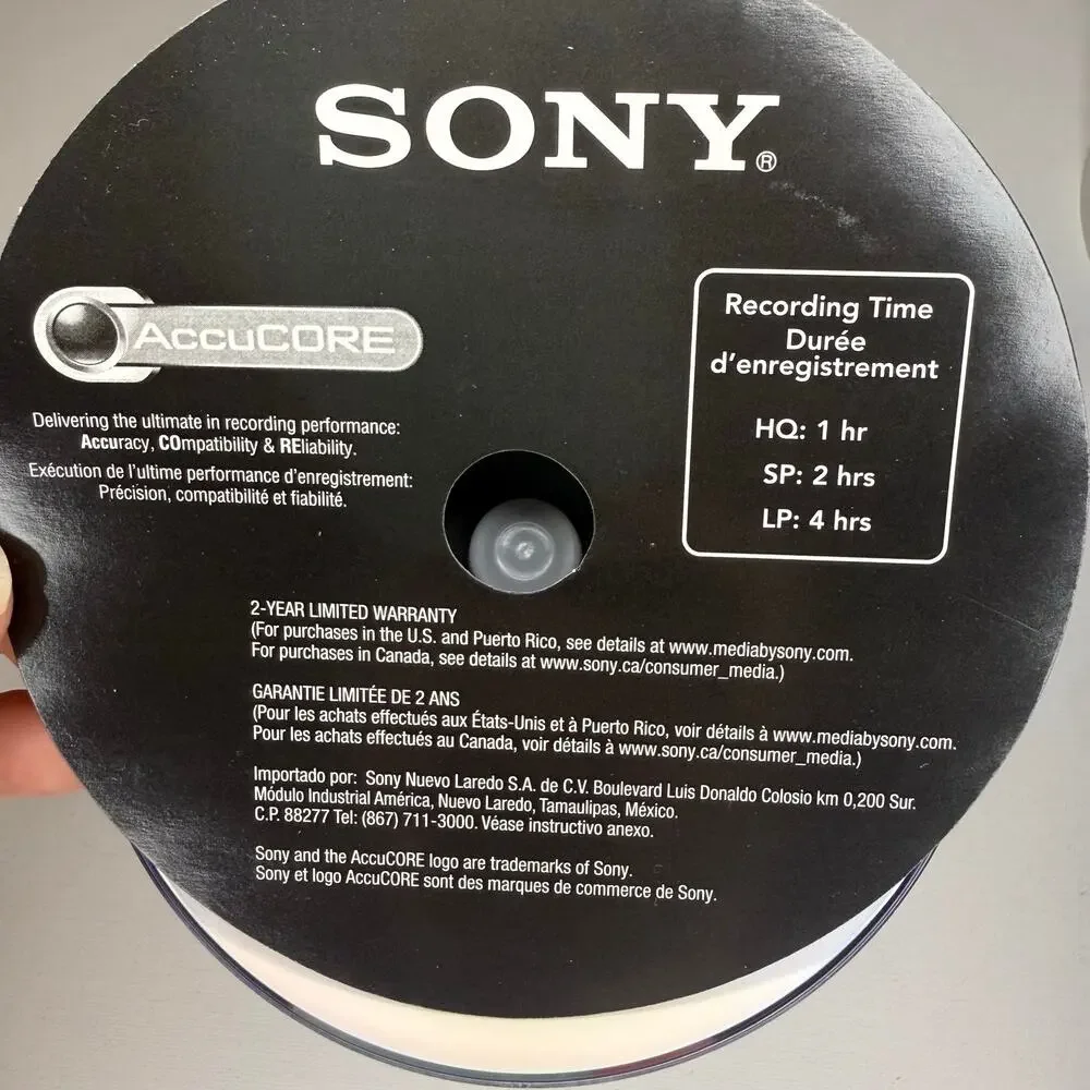 Sony AccuCORE DVD-R 96 Disc Lot 4.7GB 120 Min 16x Blank Media Spindle